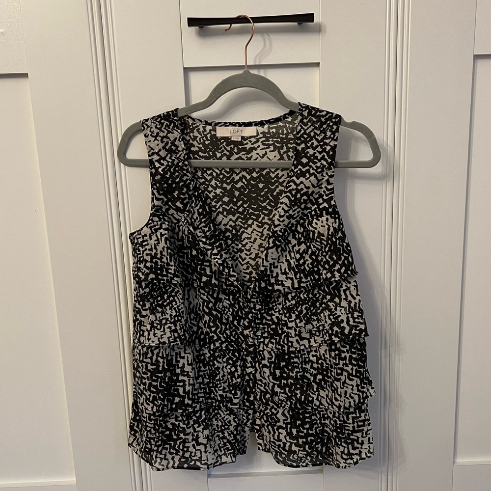 Loft patterned blouse